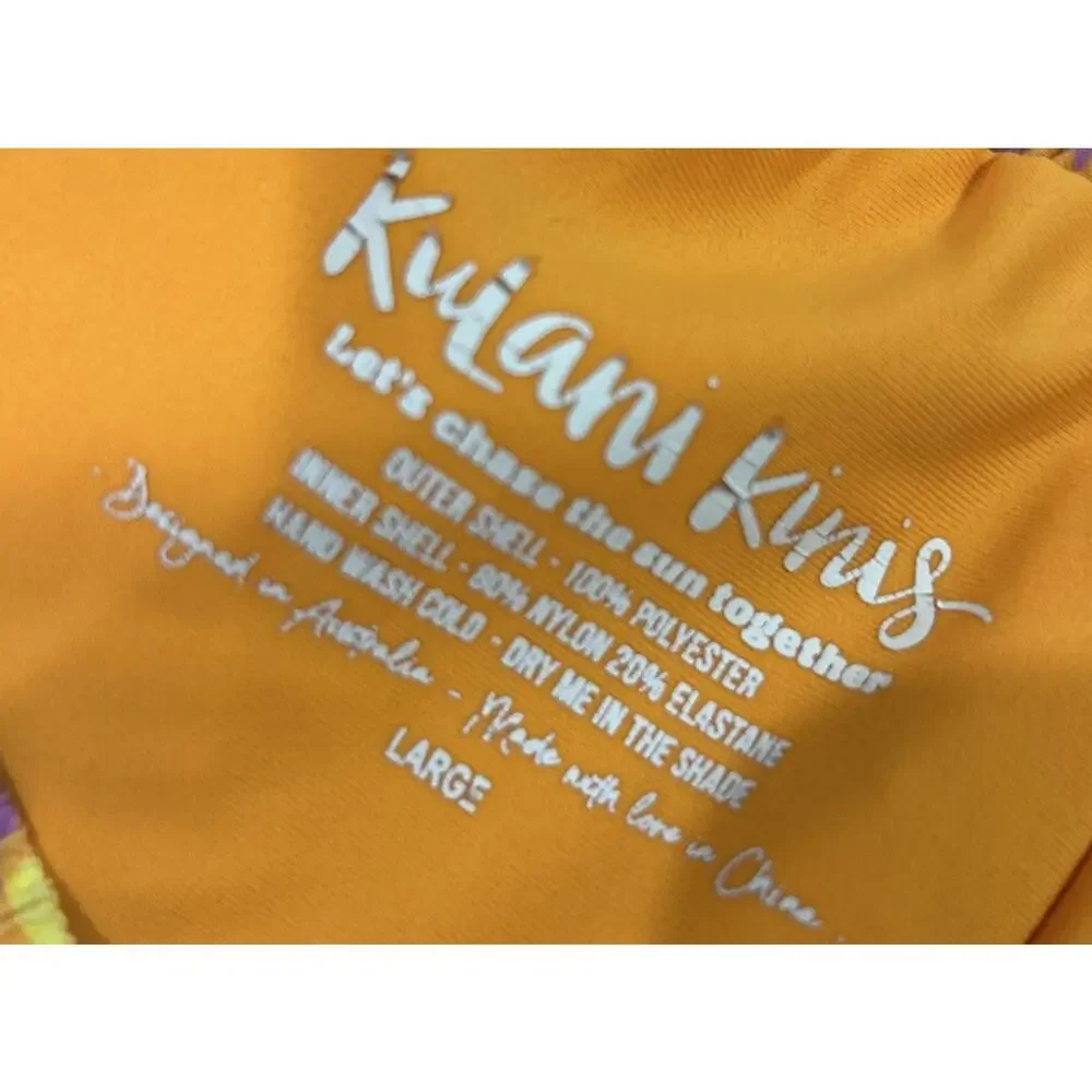 Men’s KULANI KINIS Bermuda Bloom Swim Trunks Board Shorts Size L *C5